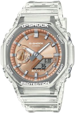 Casio G-Shock Classic Ana-Digi Armbanduhr Roségoldfarben GA-2100BM-7A5ER