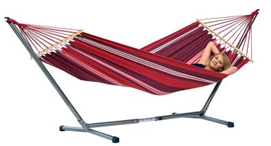 SummerSet: Aruba Stabhängematte mit Gestell Sumo RockStone