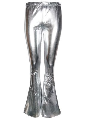 Schlaghose Damen silber