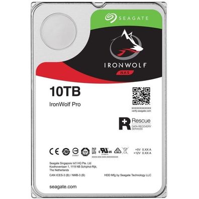 Seagate ST10000NE0008 IronWolf Pro 3.5 Zoll 10000 GB Serial ATA III