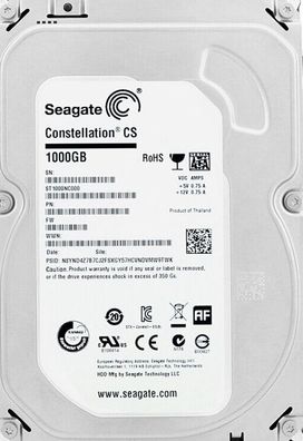 Seagate ST1000NC000 1TB SATA 3,5"