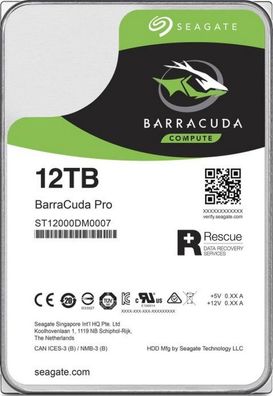 Seagate ST12000DM0007 12TB SATA 3,5"