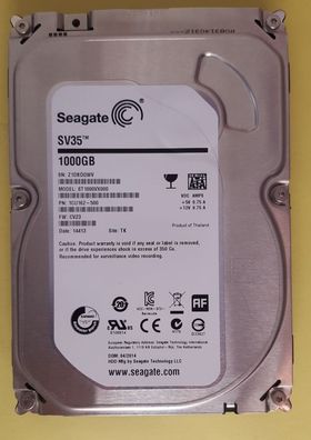 Seagate ST1000VX000 SV35 1TB SATA 3,5"