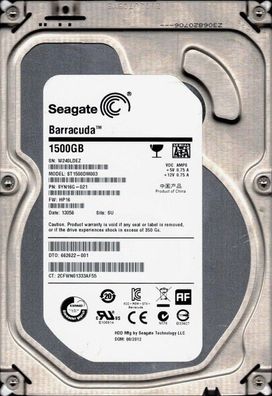 Seagate ST1500DM003 1.5TB SATA 3,5"