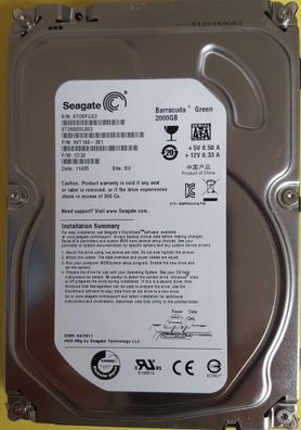 Seagate ST2000DL003 2TB SATA 3,5"