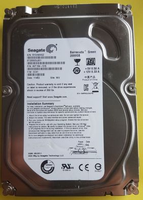 Seagate ST2000DL004/HD204UI 2TB SATA 3,5"