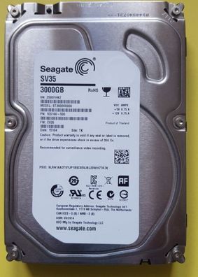 Seagate ST3000VX000 SV35 3TB SATA 3,5"