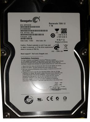 Seagate ST31000524AS 1TB SATA 3,5"