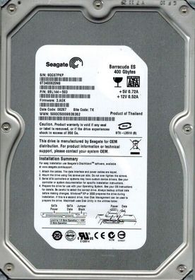 Seagate ST3400620NS 400GB SATA 3.5"