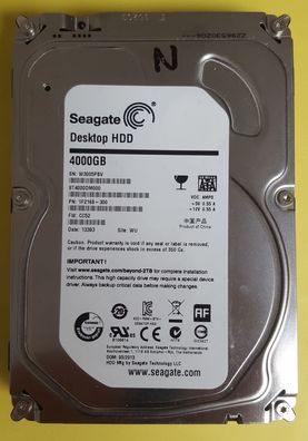 Seagate ST4000DM000 4TB SATA 3,5"