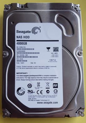 Seagate ST4000VN000 4TB SATA 3,5"