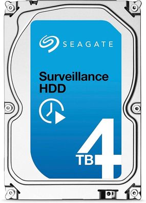Seagate ST4000VX000 Surveillance HDD - 4 TB - interne Festplatte, (3,5 Zoll), 64 MB