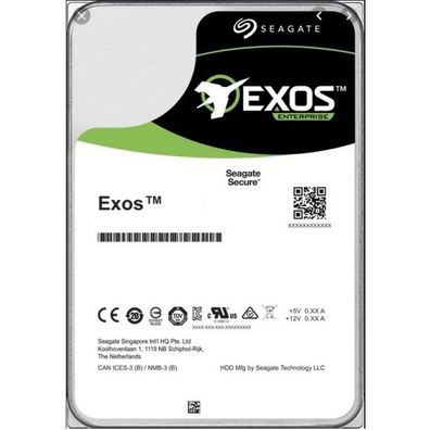 ST14000NM001G Seagate Exos X16 3.5 Zoll 14000 GB Serial ATA III