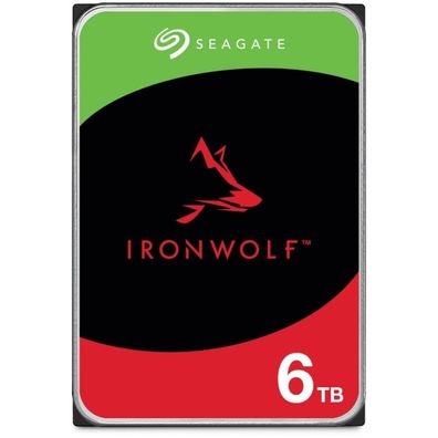 ST6000VN001 Seagate IronWolf Interne Festplatte 3.5 Zoll 6000 GB Serial ATA III