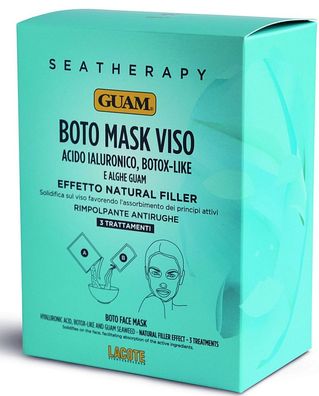 Guam Boto Mask Viso straffende Gesichtsmasken mit Natural-Filler und Hyaluronsäure