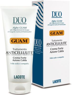 GUAM DUO Anticellulitecreme für Oberschenkel u. Gesäß stark wärmend 200ml (205)