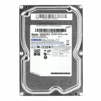 Samsung HD321KJ 320GB SATA 3,5"