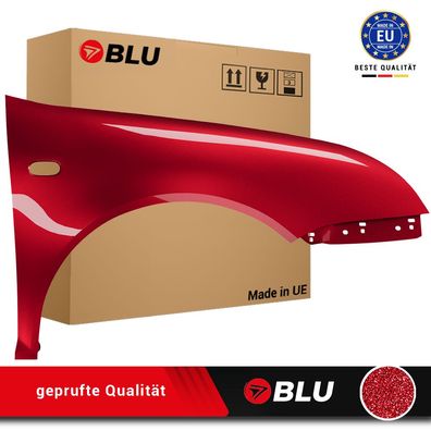 Kotflügel VW BORA LC3K RECHTS ROT 1998-2005 Vorderseite Lackiert NEU 1J