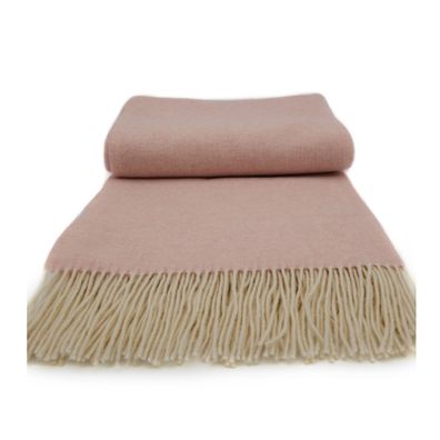 Fair De Luxe Kaschmir Wohndecke | Rosa