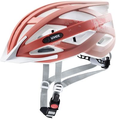 Uvex Fahrradhelm Air Wing Cc Dust Rose Grapefruit Mat (S4100480500) 52 57 Cm 172051