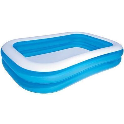 Aufgeblasenes Schwimmbecken Blue 262 x 175 x 51 cm Bestway
