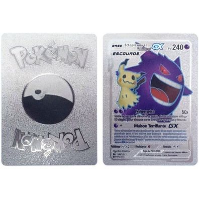 Pokemon GX Karten - Silberoptik - 55 Stück Box