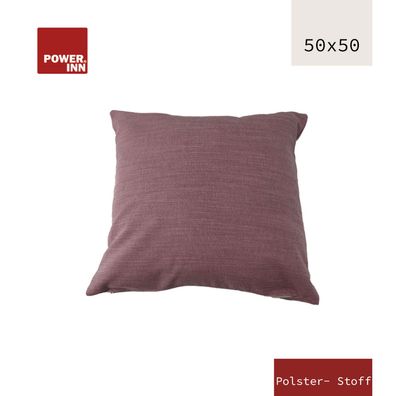 POWER INN Kissenbezug | 40x60cm | Altrosa | Polsterstoff | Waschbar