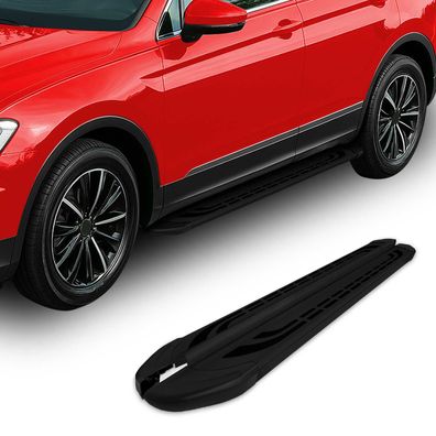 Trittbretter Schweller Seitenbretter für Range Rover Sport 2005-2013 Alu Schwarz