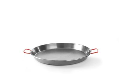 Hendi Paellapfanne aus Flachstahl für Gasgrill geeignet mit 460mm und 2 Griffe