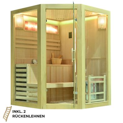 Sauna Calgary traditionelle Heimsauna Salzstein Saunakabine Saunaofen Harvia Zubehör