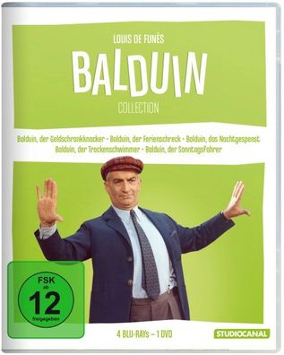Louis de Funes - Balduin Collection (BR) 5Disc Min: 433/DD/VB
