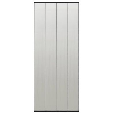 vidaXL Insektenschutz für Türen Schwarz 100x220 cm Polyester