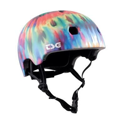TSG Skate Helm Meta Graphic Design tie-dye