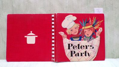 Peters Party Rezepte für kleine Köche 1/1973 Ebbe Wehrmann Bierbaum Köllnflocken