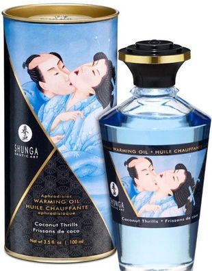 Hot - Shunga - Aphrodisiac Warming Oil - 100 ml - Coconut