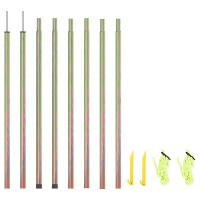 vidaXL Sonnensegel Stangen 2 Stk. 250 cm Verzinkter Stahl