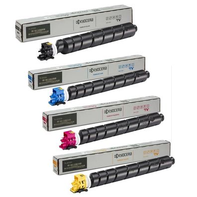 Kyocera TK-8335 Toner SET - Schwarz, Cyan, Magenta, Yellow