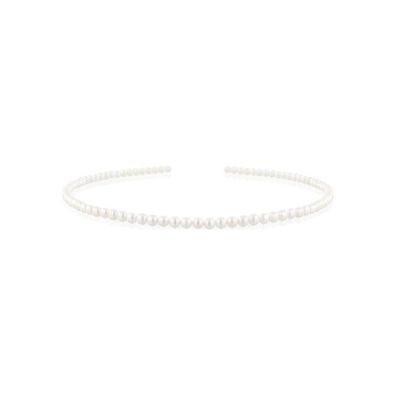 Luna-Pearls Zuchtperlstrang Akoya-Perle weiß rund A - 500.5754
