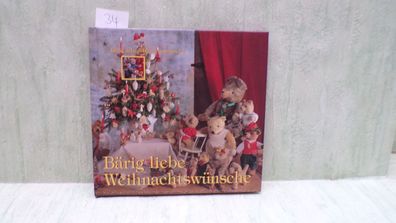 Cornelia Franz Bärig liebe Weihnachtswünsche Künstlerbären Gisela Hoffmann Pattloch