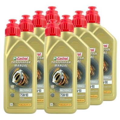 Castrol Transmax Manual Multivehicle 75W-90 8x1 Liter