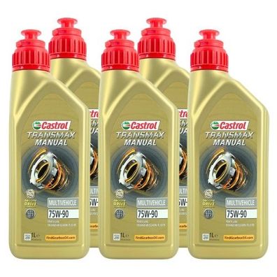 Castrol Transmax Manual Multivehicle 75W-90 5x1 Liter