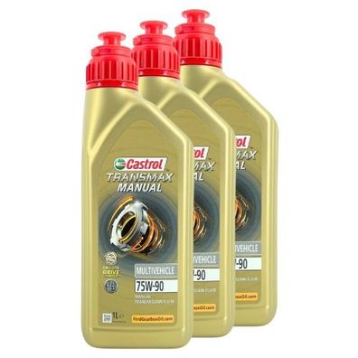 Castrol Transmax Manual Multivehicle 75W-90 3x1 Liter