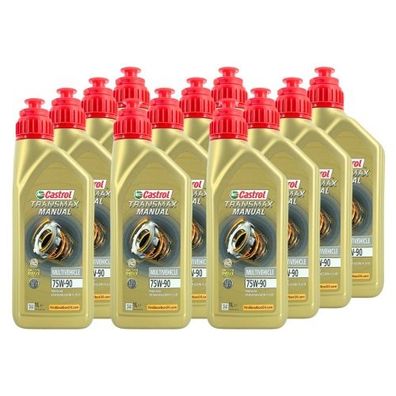 Castrol Transmax Manual Multivehicle 75W-90 12x1 Liter