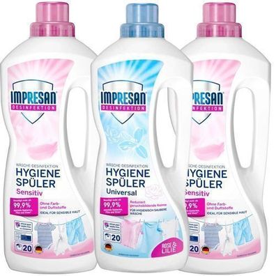 Impresan Universeller Hygienespülmittel – 3er Set