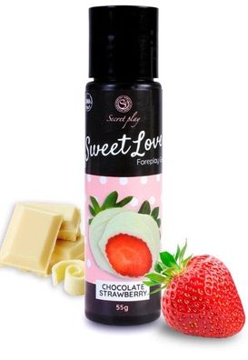 Secret Play - Sweet Love Foreplay Gel - Strawberry / Erdbeere - 55 g
