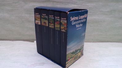 5x Selma Lägerlöf Nymphenburger 1980 Jerusalem Gösta Berling Nils Holgersson Schuber