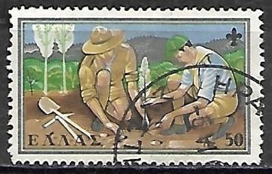 Griechenland gestempelt Michel-Nummer 729