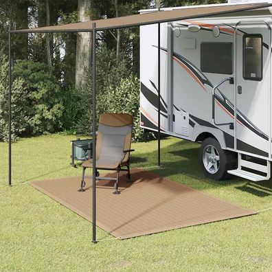vidaXL Zeltteppich 250x300 cm Taupe