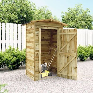 vidaXL Garten-Lagerschuppen Kiefernholz Imprägniert
