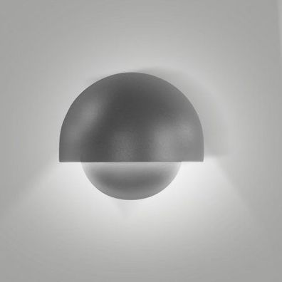 Fabas Luce 6543-21-294 LED Wandleuchte Ector dunkelgrau IP65 3000K